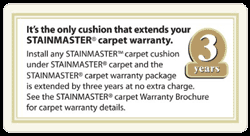 stainmaster carpet cushion colorado