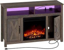 Fireplace Tv Stand With Led Lights Tv