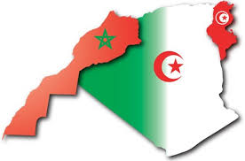 Résultat de recherche d'images pour "carte maroc + Algérie"