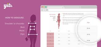 Download Free Yith Product Size Charts For Woocommerce