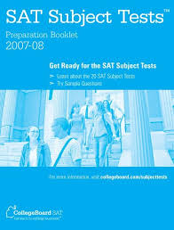 sat subject tests college board