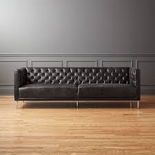 modern chesterfield sofas cb2