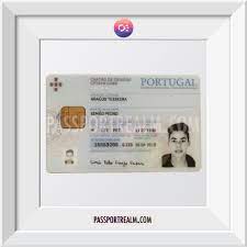 Original product designs using a simple card creation process. Portugal Id Card Passport Realm