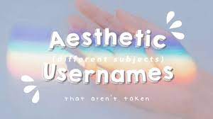(no aesthetic usernames please) aesthetic clothing brand name! Aesthetic Usernames With Different Subjects 2020 Aesthetic Usernames 2020 Youtube
