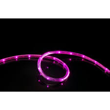 Deerport Decor 16 Ft 108 Light Led Pink All Occasion Indoor Outdoor Led Rope Light 360directional Shine Decoration Ml12 Mrl16 Pn The Home Depot