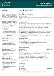 Business Development Manager Resume Sample By Hiration