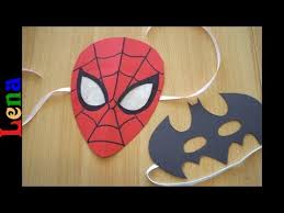 Du brauchst einen mundschutz, möchtest aber nicht nähen? Spiderman Maske Basteln How To Make Spiderman Mask Kak Sdelat Masku Cheloveka Pauka Youtube