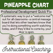Pineapple Chart Instructional Coaching Professional