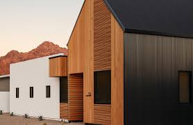black corrugated metal roofing modern