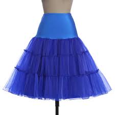 Black Pink Royal Blue Candies Color Short Dress Bridal Accessories Petticoats Elastic Waist Difference Color Tulle Tutu Skirts For Women 6 Hoop