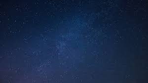 starry sky stars night sky 4k