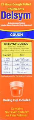 delsym 12 hour cough relief liquid
