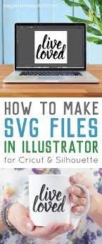 how to make svg files for cricut using