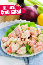 neptune salad cold crab salad sugar