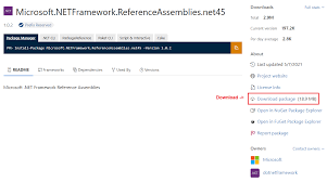 4 5 framework in visual studio 2022