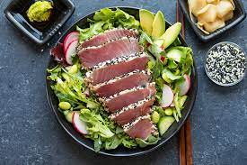 ahi tuna salad the cozy a