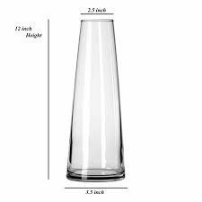 Clear Glass Vase For Decor Home