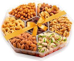 holiday nuts gift baskets for families