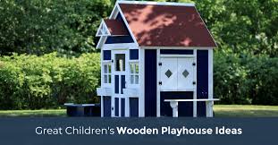 Great Children S Wooden Playhouse Ideas