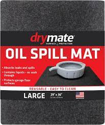 oil spill mat garage floor absorbent