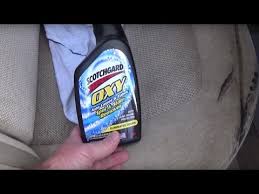 remove grease from car upholstery