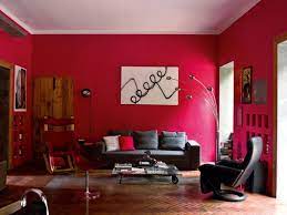 best red living rooms interior design ideas