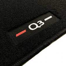 floor mats with logo for audi q3