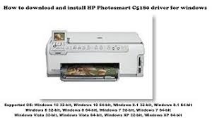 Hp photosmart c4180 driver windows 10: How To Download And Install Hp Photosmart C5180 Driver Windows 10 8 1 8 7 Vista Xp Youtube