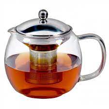avanti ceylon glass teapot with infuser