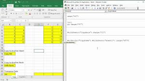 Excel Vba To Copy Move Data Within Sheet To Another Sheet Or Another Workbook