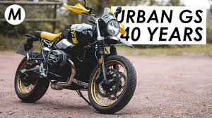 new 2021 bmw r ninet urban gs 40 years
