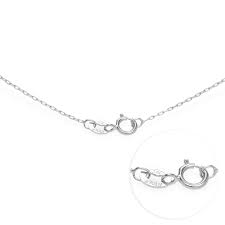 contur heart pendant necklace with two names in 14k white gold