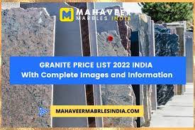 granite list of 2023 india check