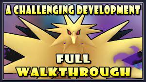 Pokemon GO: A Challenging Development Full Quest Walkthrough - How to Catch  Shadow Zapdos - YouTube