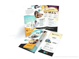 Free Online Flyer Templates For Word Microsoft Line Brochure