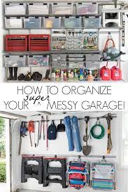 Organization is always an essential part of a happy, productive garage workspace, and the best garage storage system is an integral part of such organization. Garage Organization Tackling Our Crazy Mess Of A Garage Driven By Decor Garage Organisation Garage Organization Diy Garage Organization Tips
