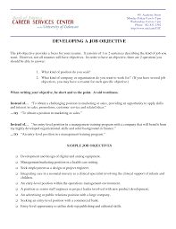 Career Objectives  General Resume Objective Job Resume Objective  