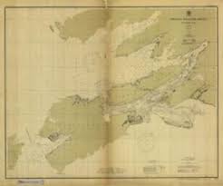 Details About Historical Nautical Chart 8520 2 1902 Ak Prince William Sound Year 1902