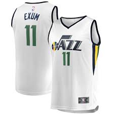 After you've chosen some utah jazz clothing, pick out the perfect accessories for your home or office. Dante Exum Utah Jazz Fanatics Branded Fast Break Player Jersey Association Edition White