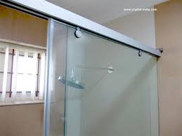Bathroom Shower Sliding Glass Partition