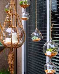 Hanging Glass Globe Terrarium Ideas
