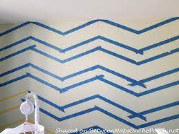 Chevron Walls Turn A Home Office Into A