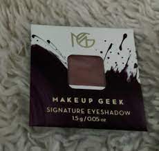 makeup geek signature eyeshadow cupcake