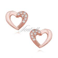 12274 silver 925 rose gold plated