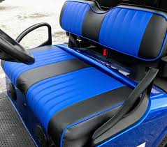 Golf Cart Seat Cover Styles Fabrics