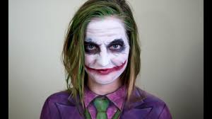 the joker face and body paint you