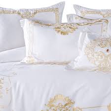 White Egyptian Cotton Bedding Set Super