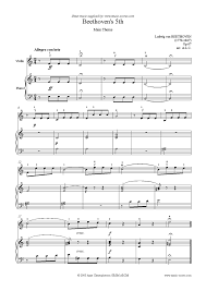 Download and print hallelujah sheet music for violin solo by alexandra burke. Beethovens 5th 1st Theme Easy Violin Sheet Music By Ludwig Van Beethoven
