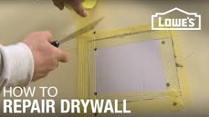 how to patch and repair drywall