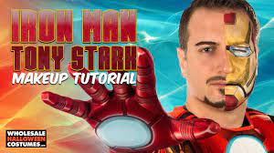 iron man tony stark makeup tutorial
